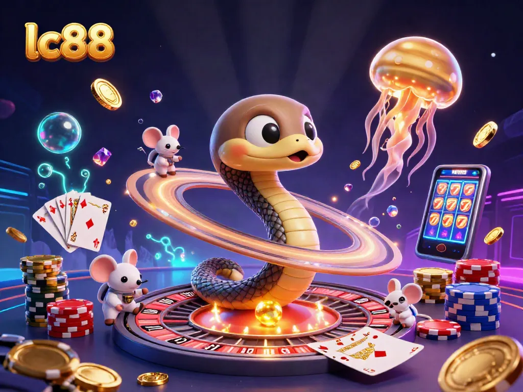 Experience exciting betting at lc88 casino with unique casino characters and vibrant gaming visuals.