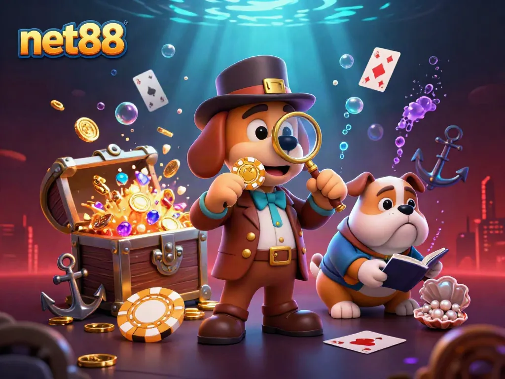Experience thrilling gameplay at net88 with vibrant casino scenes and engaging characters.