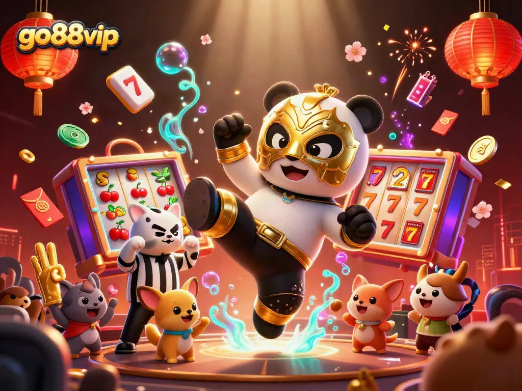 Experience excitement with go88vip in this vibrant 3D illustration of competitive casino gaming fun.