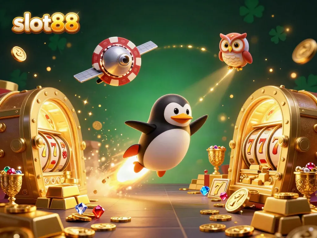 Experience thrills and jackpots with slot88 in a vibrant casino galaxy.